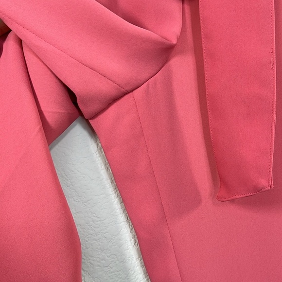 BODEN Melina Trouser Pant Blush Pink size 6R Paperbag Pant - Picture 4 of 12